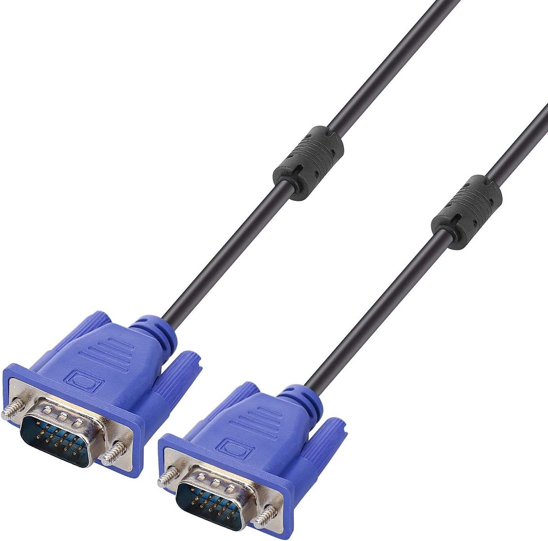 BLUE VGA CABLE 15PIN M TO M