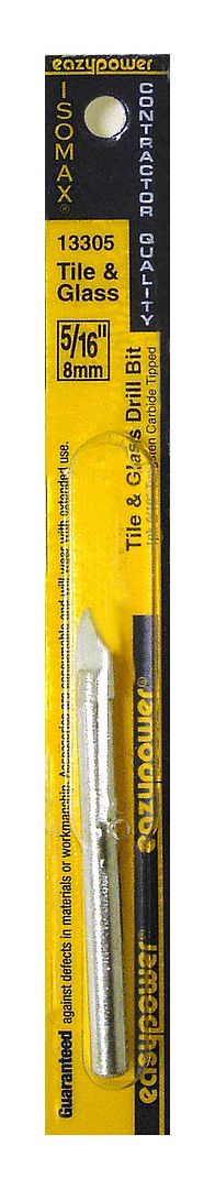 5/16" TILE OR GLASS TIPPED