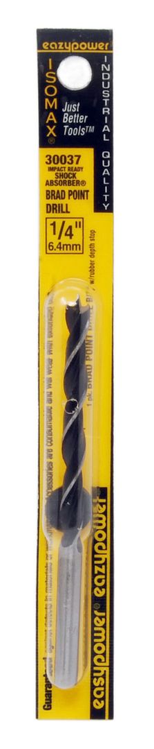 1/4" BRAND POINT HSS DRILLS