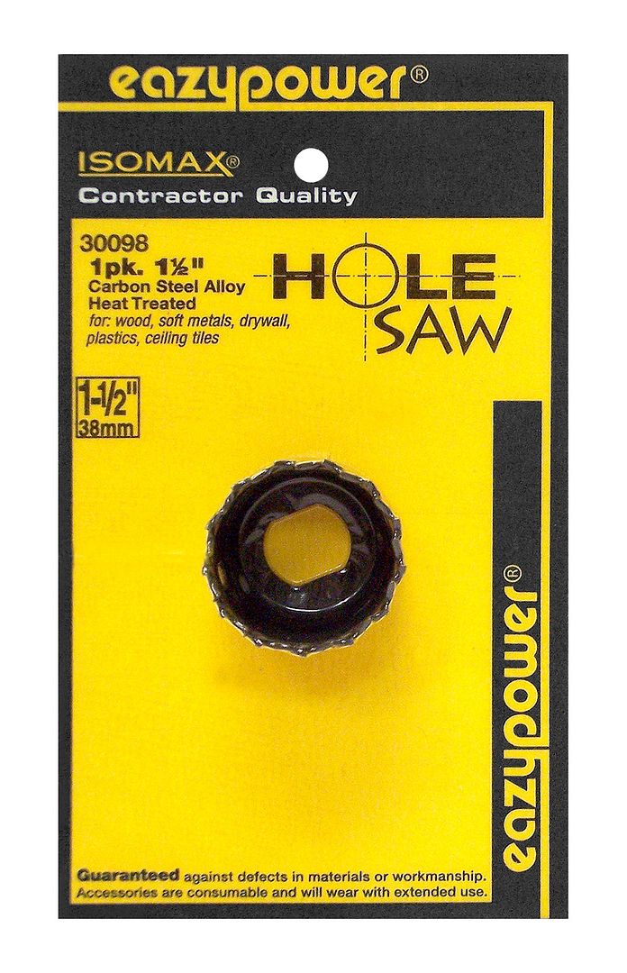 1-1/2" CARBON STEEL HOLE