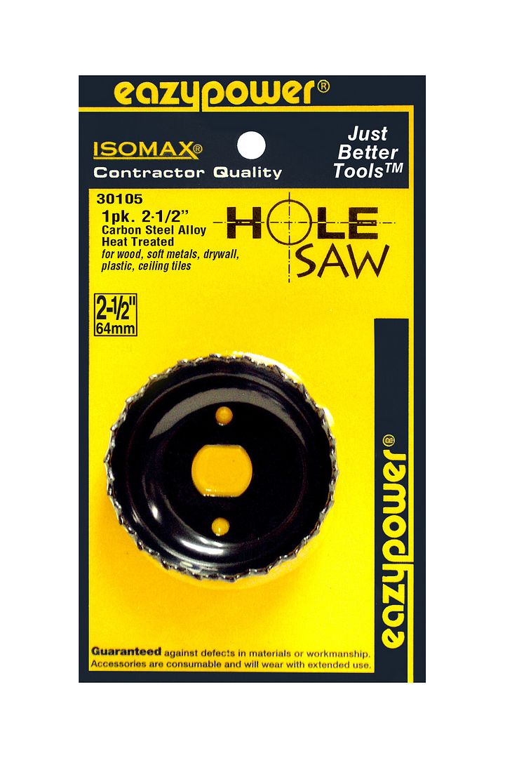 2-1/2" CARBON STEEL HOLE