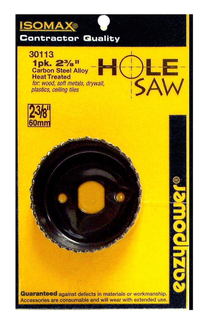 2-3/8" CARBON STEEL HOLE