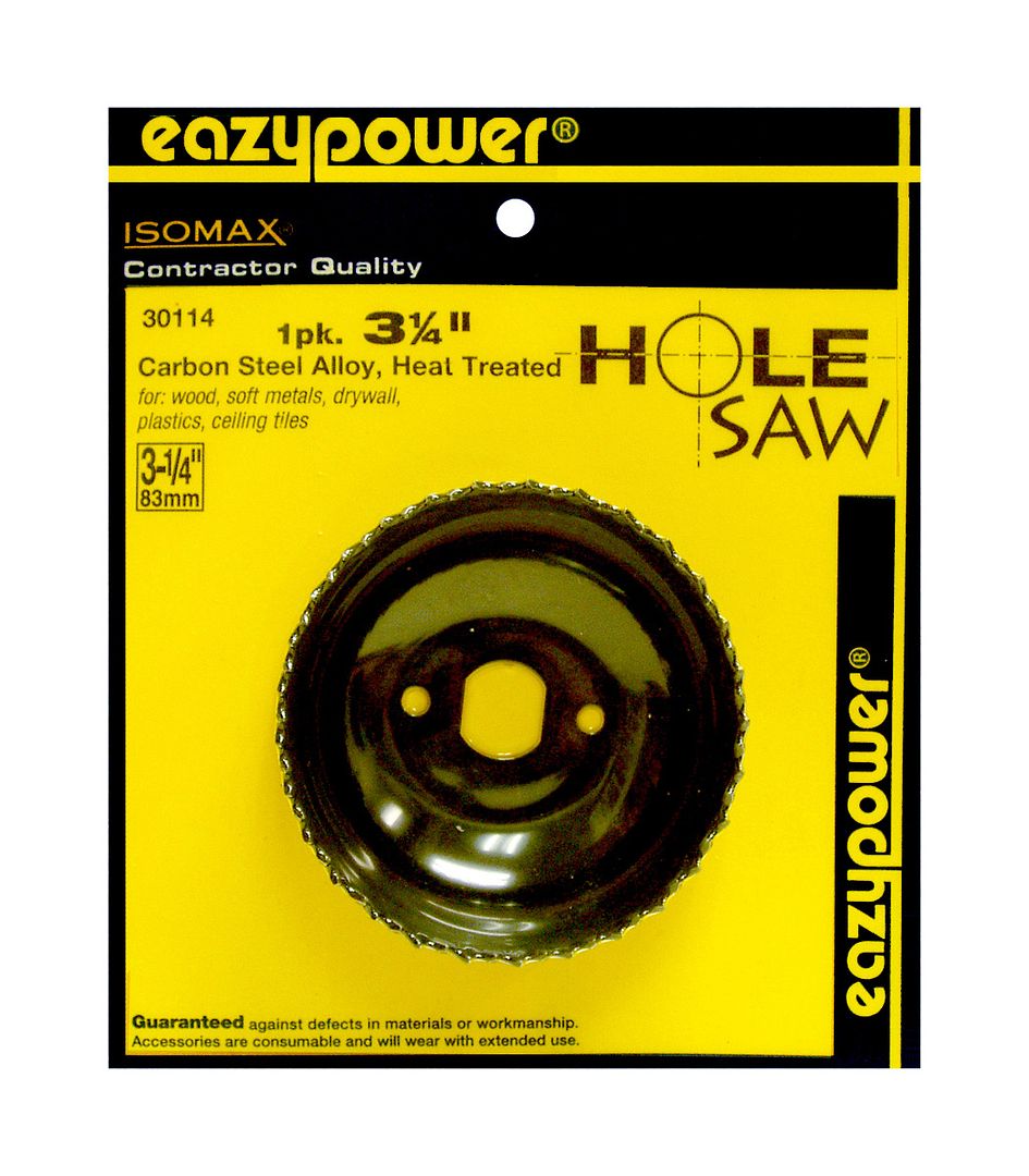 3-1/4" CARBON STEEL HOLE