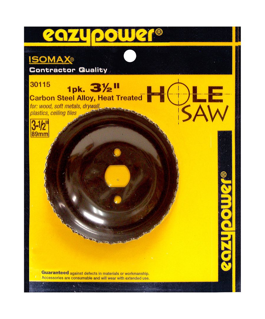 3-1/2" CARBON STEEL HOLE