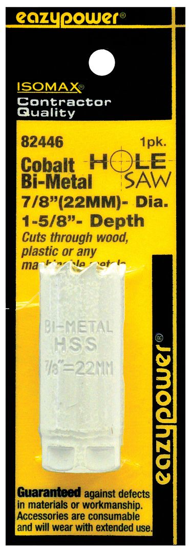 1" X 1-3/8" COBALT BI-METAL