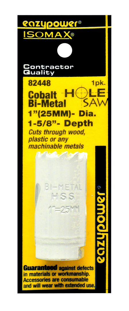 1" X 1-3/8" COBALT BI-METAL