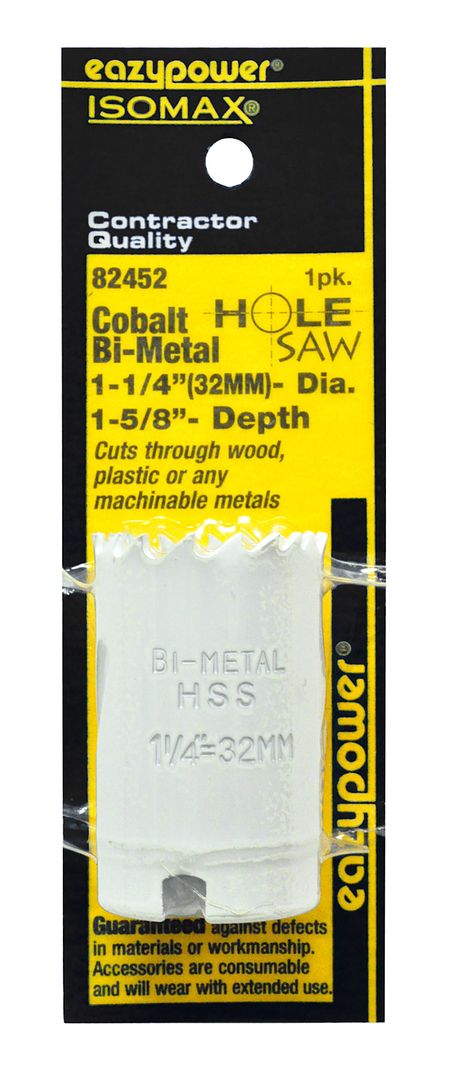 1-1/4" X 1-3/8" COBALT BI-METAL