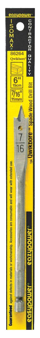 7/16" QWIKBORE 6" SPADE