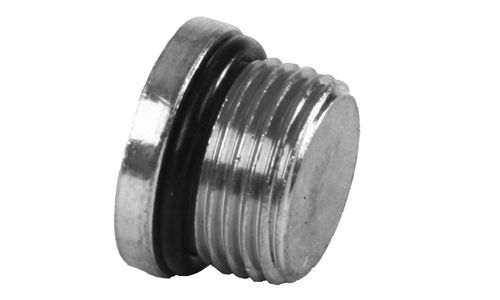 RECESSED BOSS O-RING PLUG - MALE BOSS THREAD 9/16"-18 - USE ALLEN WRENCH 1/4"