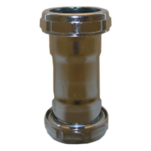 1-1/4" CHROME PLATED SLIP JOINT COUPLING