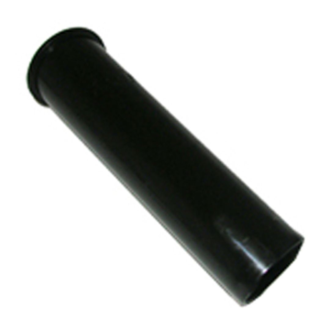 BLACK PLASTIC TUBULAR 1-1/2" X 6" FLANGED TAILPIECE