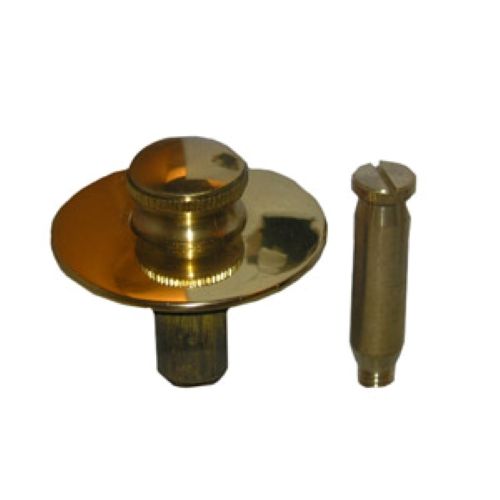 POLISHED BRONZE PUSH-PULL STOPPER