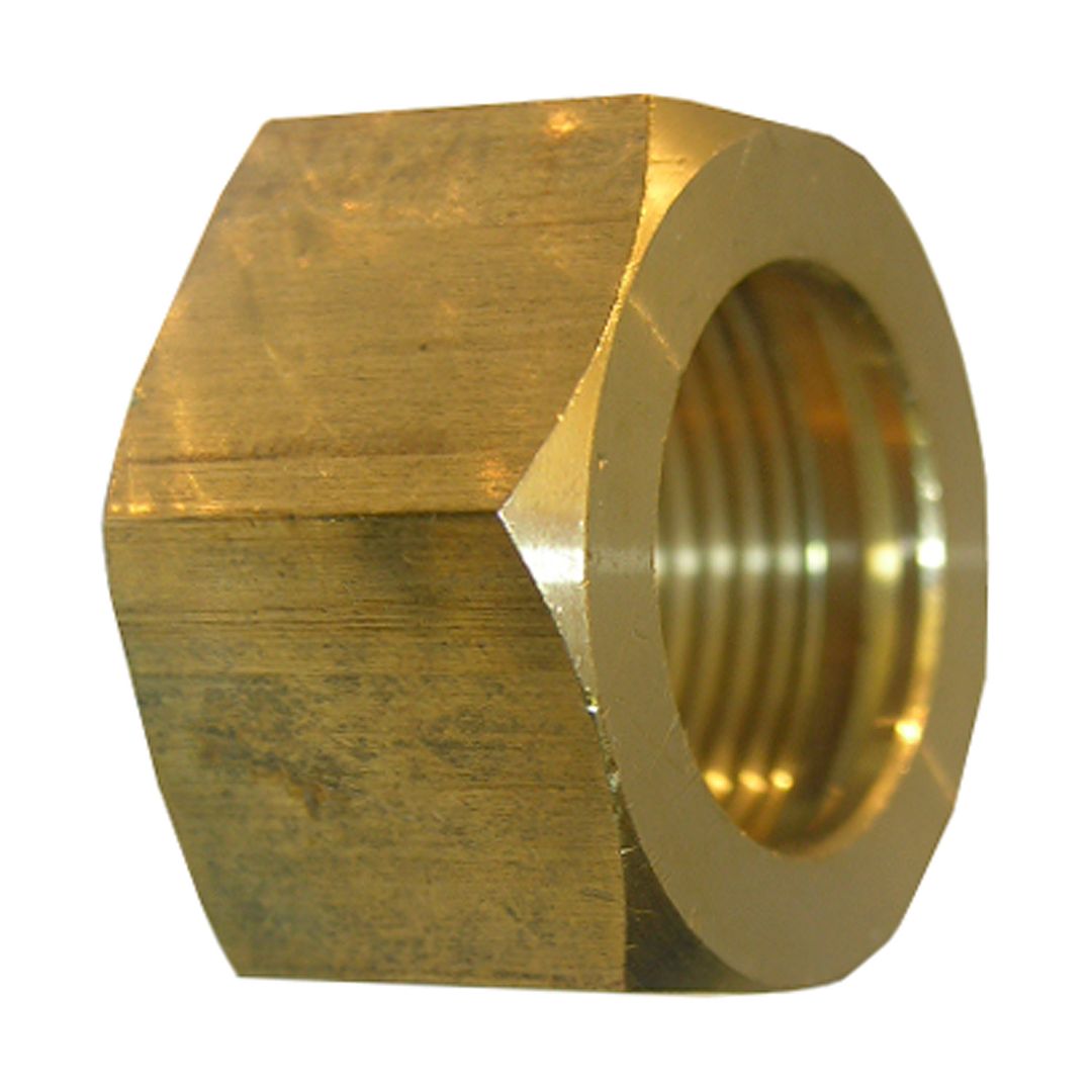 5/16" BRASS COMPRESSION NUT AND SLEEVE
