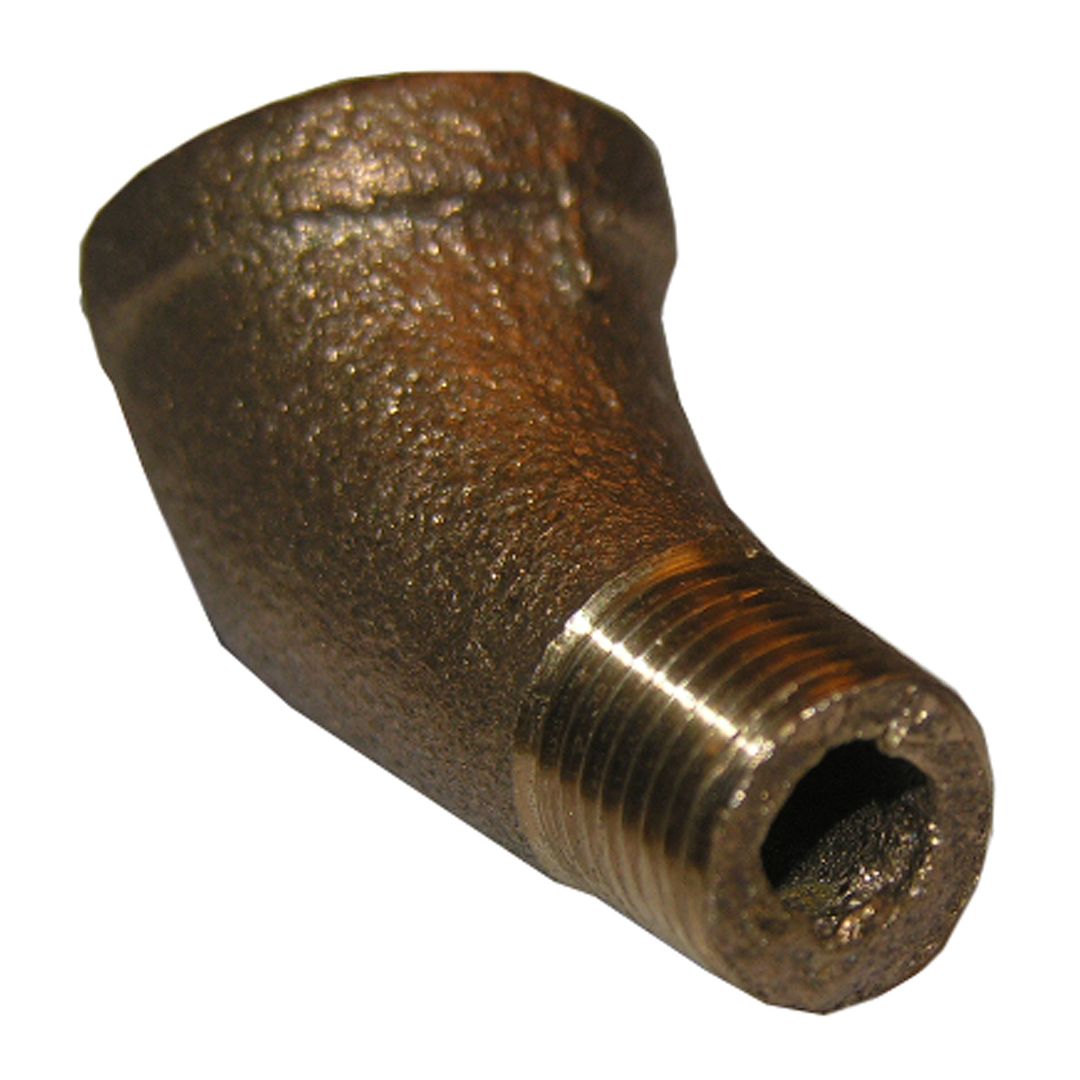 1/8" BRASS 45 DEGREE STREET ELBOW