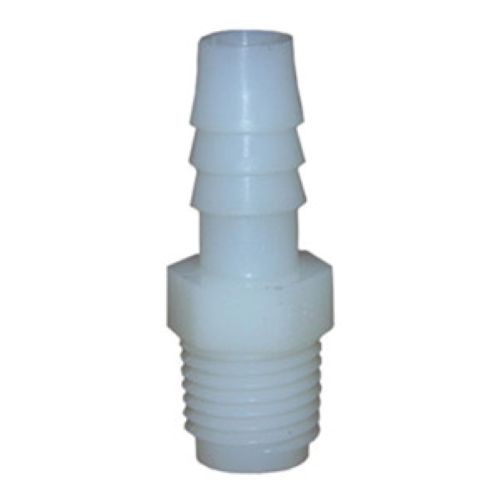 NYLON BARB FITTING, 3/8" X 1/8", INSERT X MALE PIPE ADAPTER