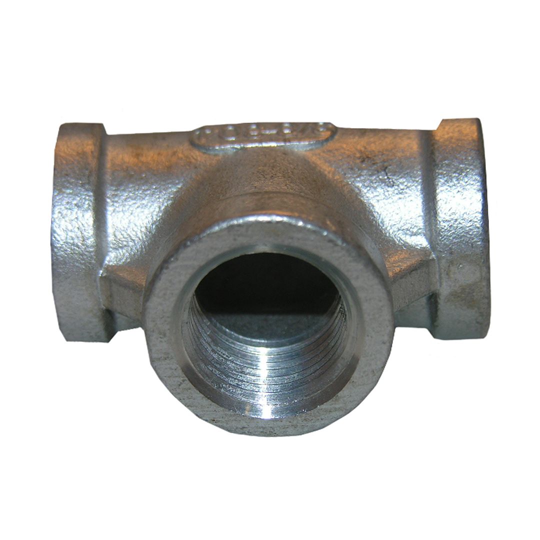 3/8" TYPE 304L STAINLESS STEEL TEE