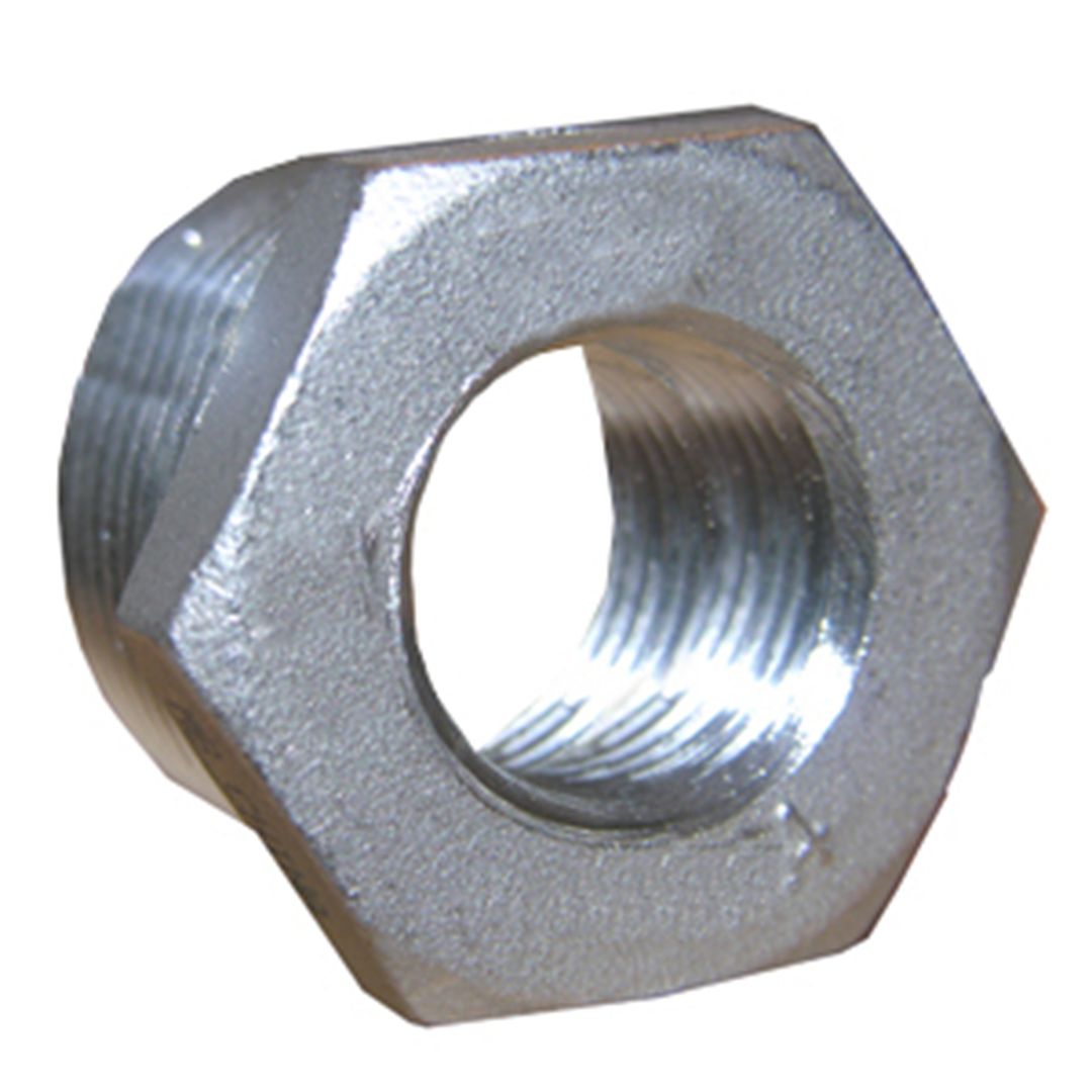 1-1/4" X 3/4" STAINLESS STEEL HEX BUSHING