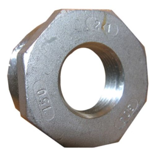 2" X 1" STAINLESS STEEL HEX BUSHING
