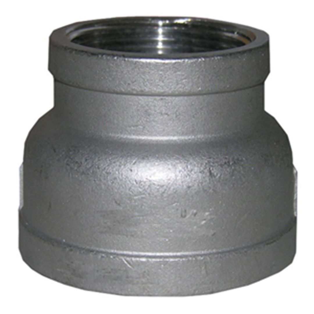 2" X 1-1/4" STAINLESS STEEL BELL REDUCER