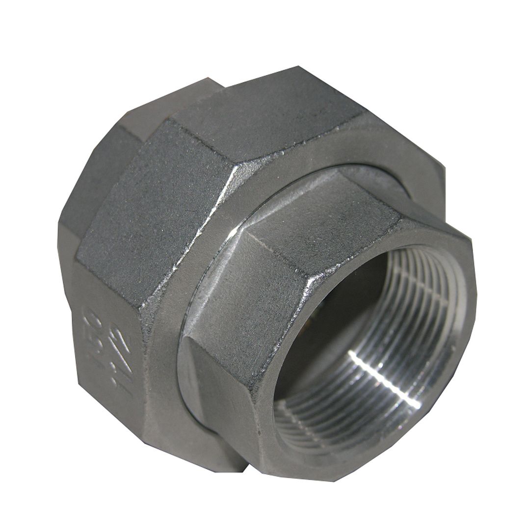 1-1/4" STAINLESS STEEL UNION