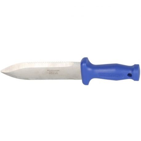 Red RoosterÂ® Hori-Hori Soil Knife - 6.5" Stainless Steel Blade, Bulk Packaging