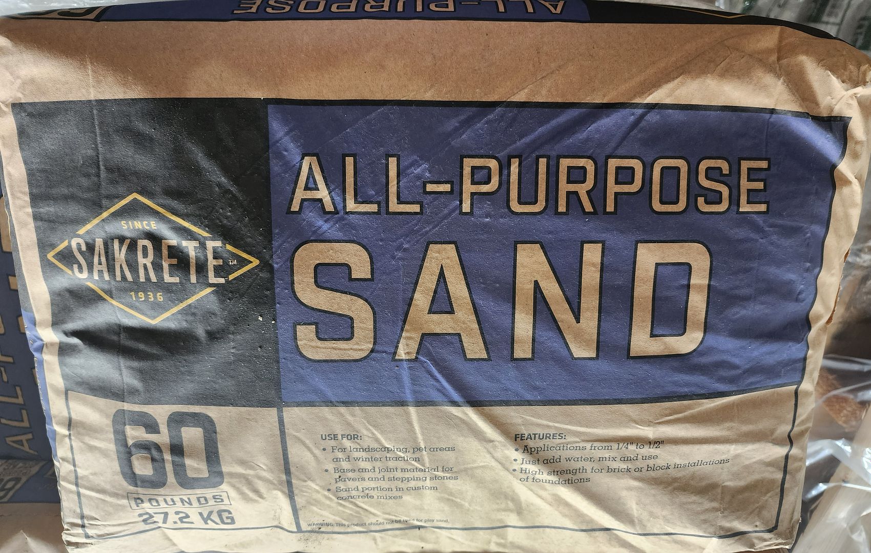 50# ALL-PURPOSE SAND