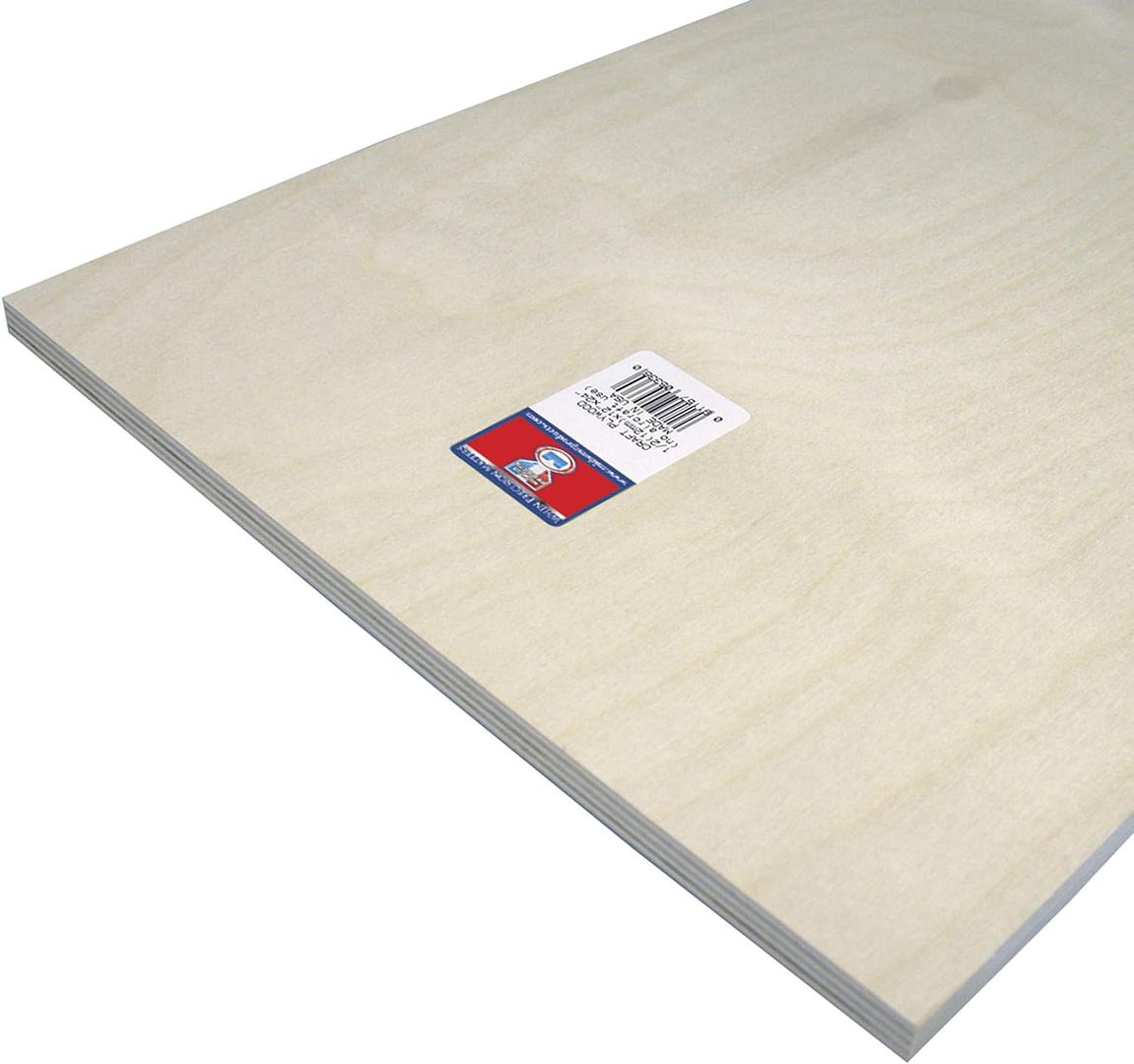 Midwest Products 5336 Craft Plywood, 24 in L, 12 in W