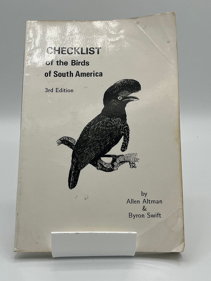Checklist of the Birds of South America