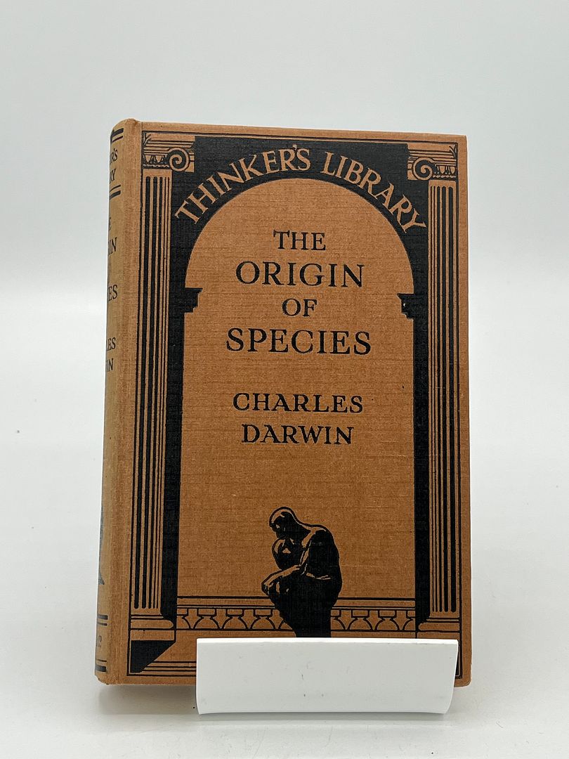 The Origin of Species by means of natural selection. The Thinker's Library No 8.
