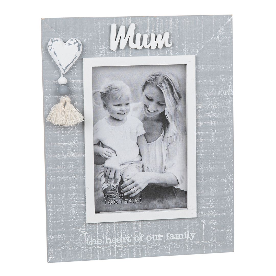 Shudehill Cool Grey Tassel Frame - Mum Nan Sister Aunt Family Friends Daughter - Picture 5 of 11