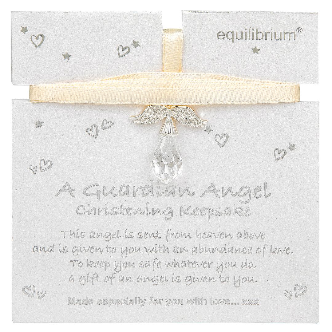 Equilibrio Angelo Custode Keepsake - Battesimo, bambino bambina regalo in scatola - Foto 11 di 13