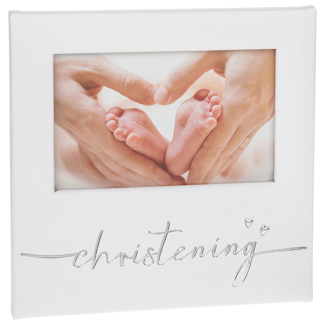 Shudehill Modern Script Christening Collection Album e cornici fotografiche tra cui scegliere - Foto 4 di 4