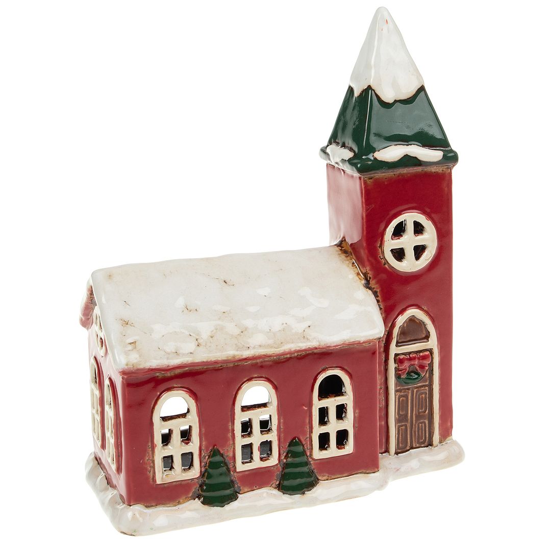 Shudehill Village Pottery Christmas Collection - Tealights & Lanterns to Choose - Picture 7 of 12