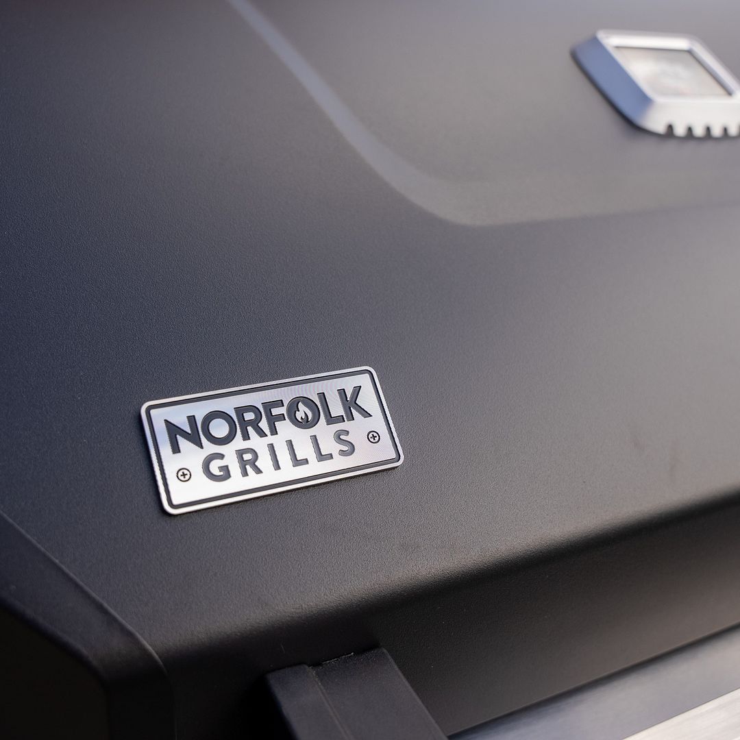 Norfolk Grills Atlas BBQ with Side Burner & Cabinet - Picture 18 of 23