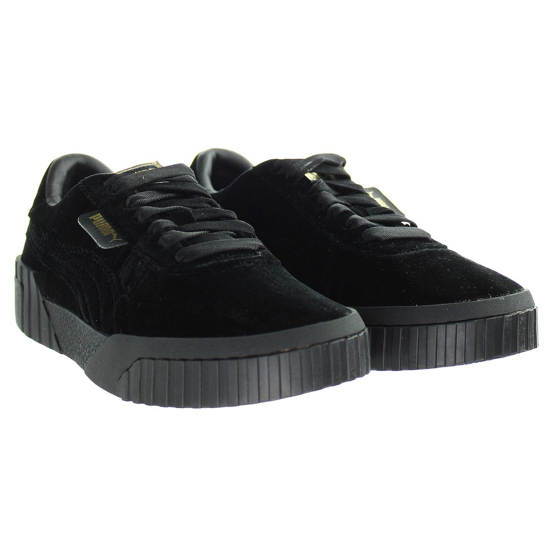Puma Cali Velvet Womens Black Trainers | eBay UK