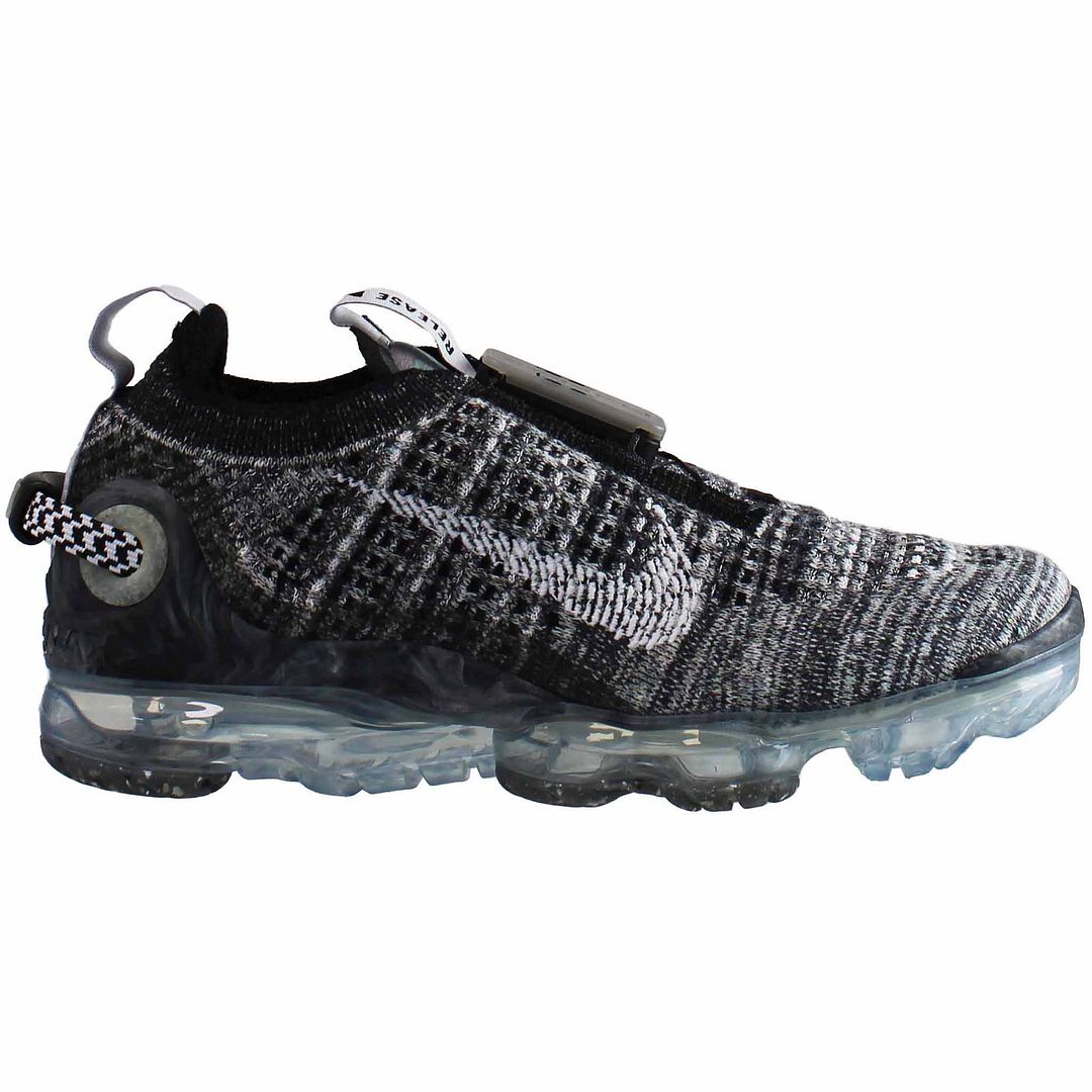 Pre-owned Nike Air Vapormax 2020 Flyknit "oreo" Disc Black Wool Womens Trainers Ct1933_002