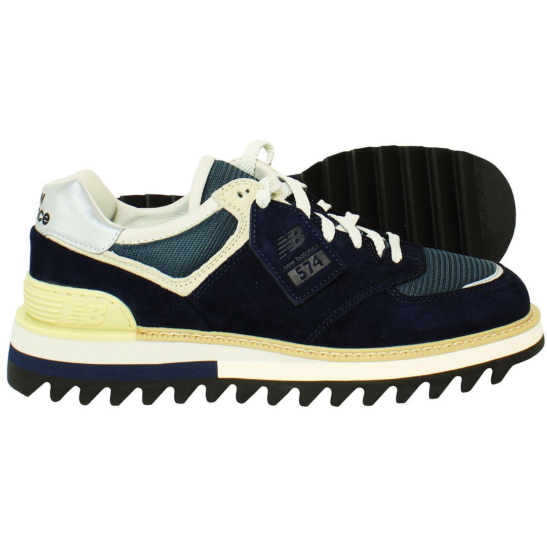 靴 NEW BALANCE TOKYO DESIGN STUDIO MS574TDS New Balance 574 x Tokyo Design Studios Mens Navy Trainers | eBay UK