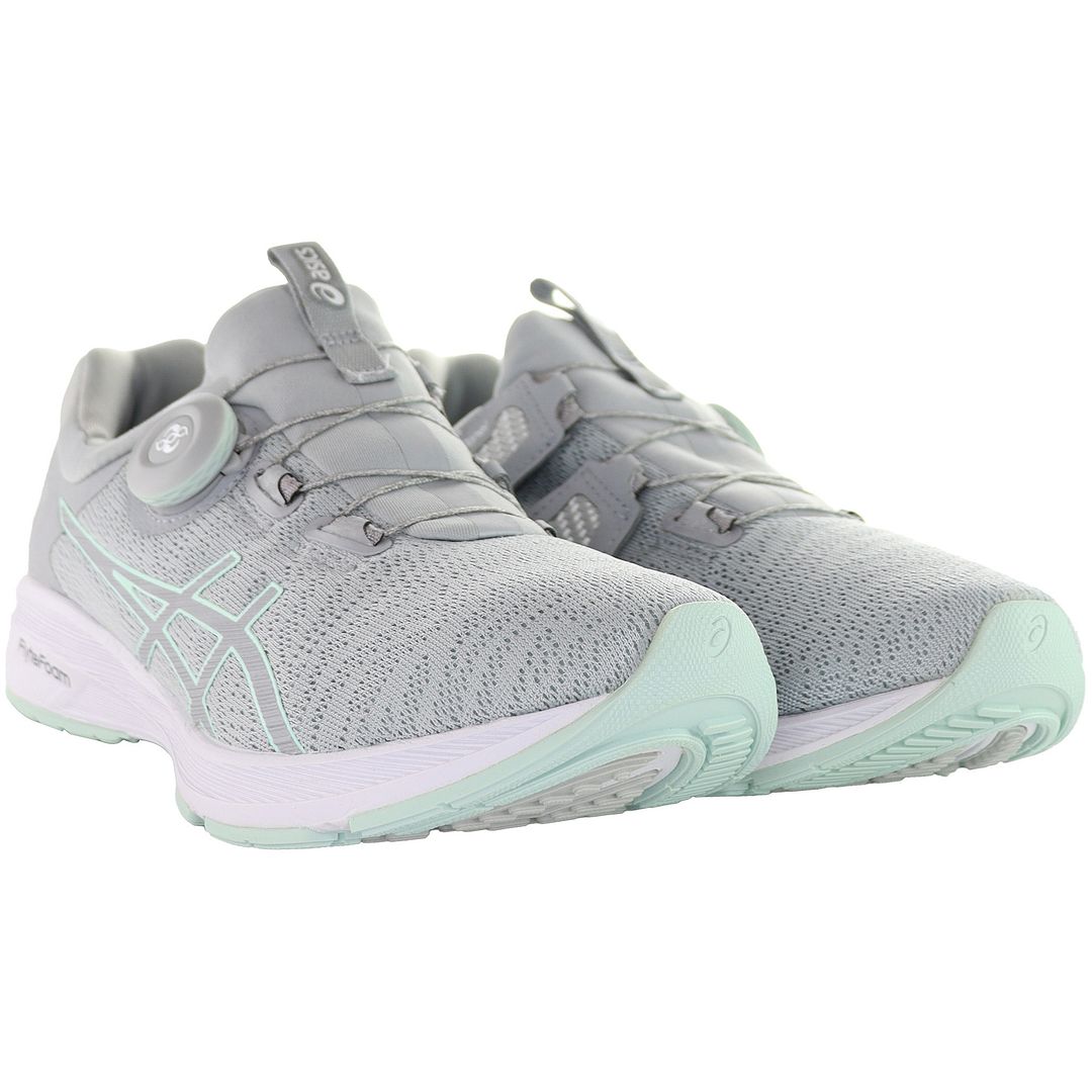 Asics Dynamis BOA Womens Grey Running Trainers UK