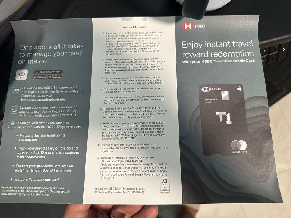 HSBC T1 Brochure