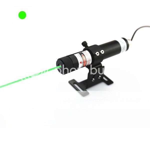 high power 200mW green dot laser alignment