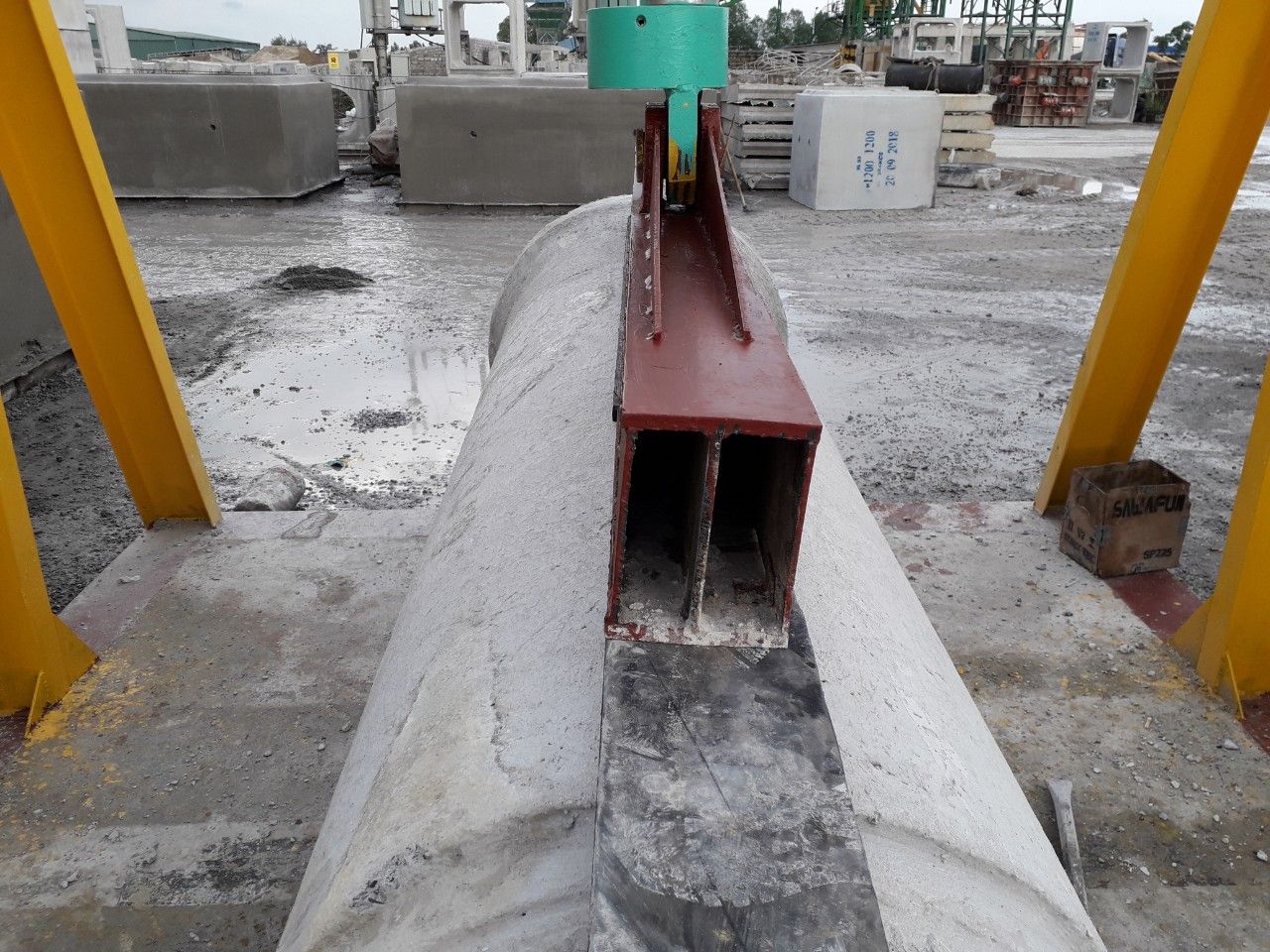 Thử nghiệm ép cống tròn