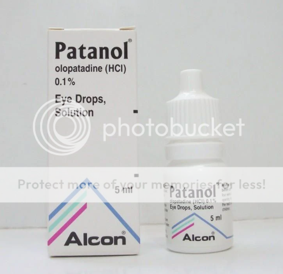 Alcon patanol eye drops