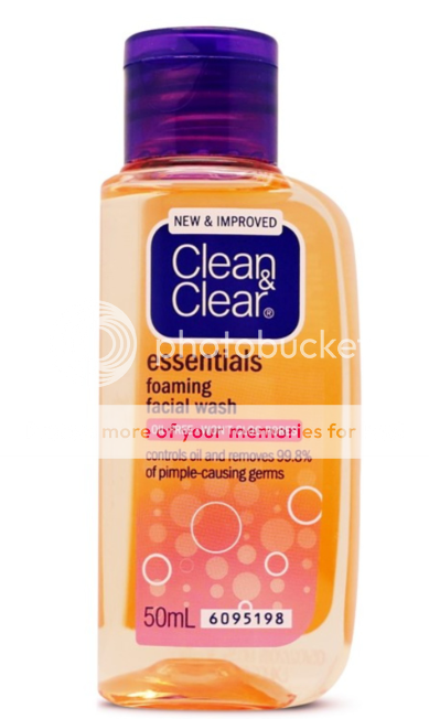 clean and clear face wash coles