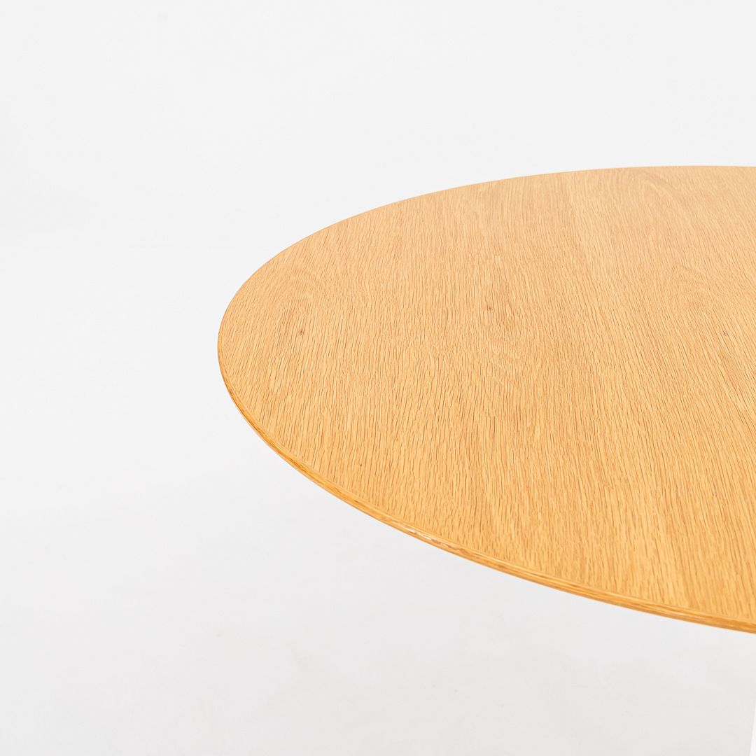 2009 Eero Saarinen for Knoll Studio Tulip Round Dining Table with 42" Oak Top