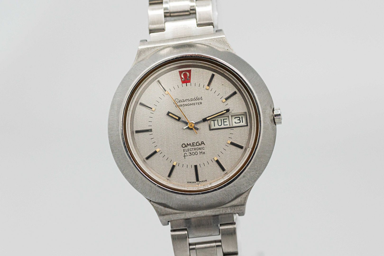 早い者勝ち NEAR MINT* Vintage OMEGA Seamaster f300Hz Chronometer Cal 時計