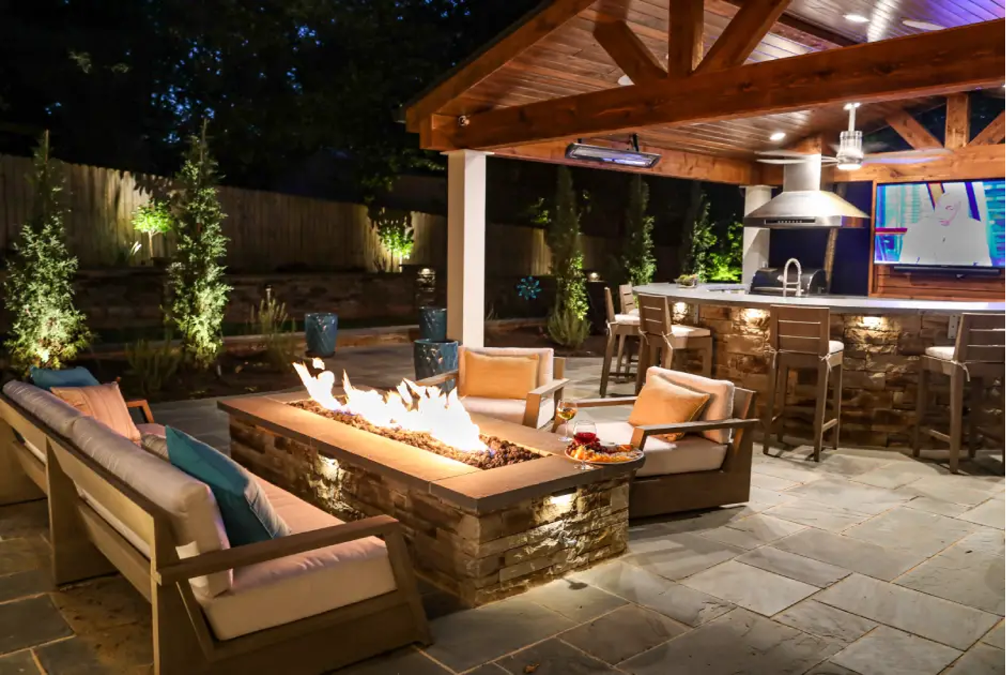 #PatioWithFirePitIdeas