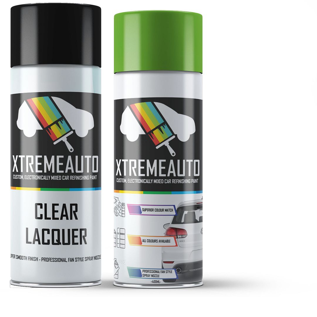 Aerosol Spray Paint For VW Cliff Green 9621 LP6K P6K - Picture 2 of 3