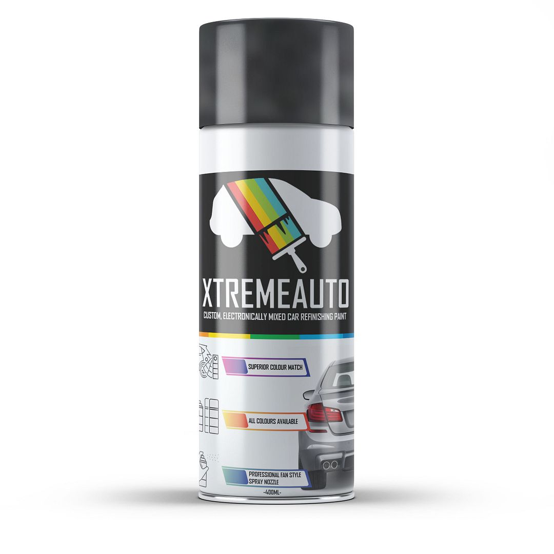 Aerosol Sprühlack für BMW Frozen Black met. Autolack U91 matt - Bild 1 von 3
