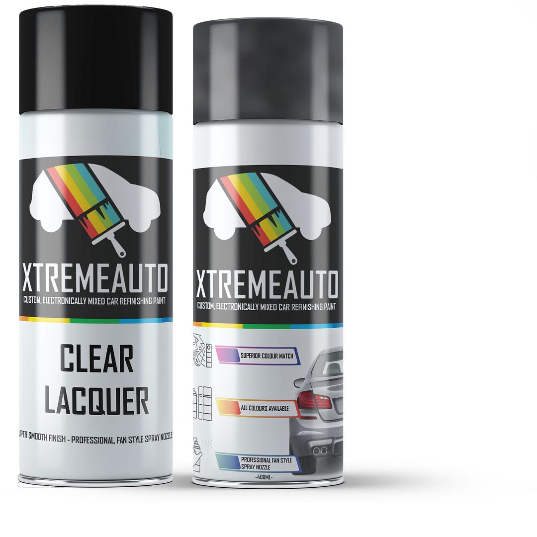 Aerosol Sprühlack für BMW Frozen Black met. Autolack U91 matt - Bild 2 von 3