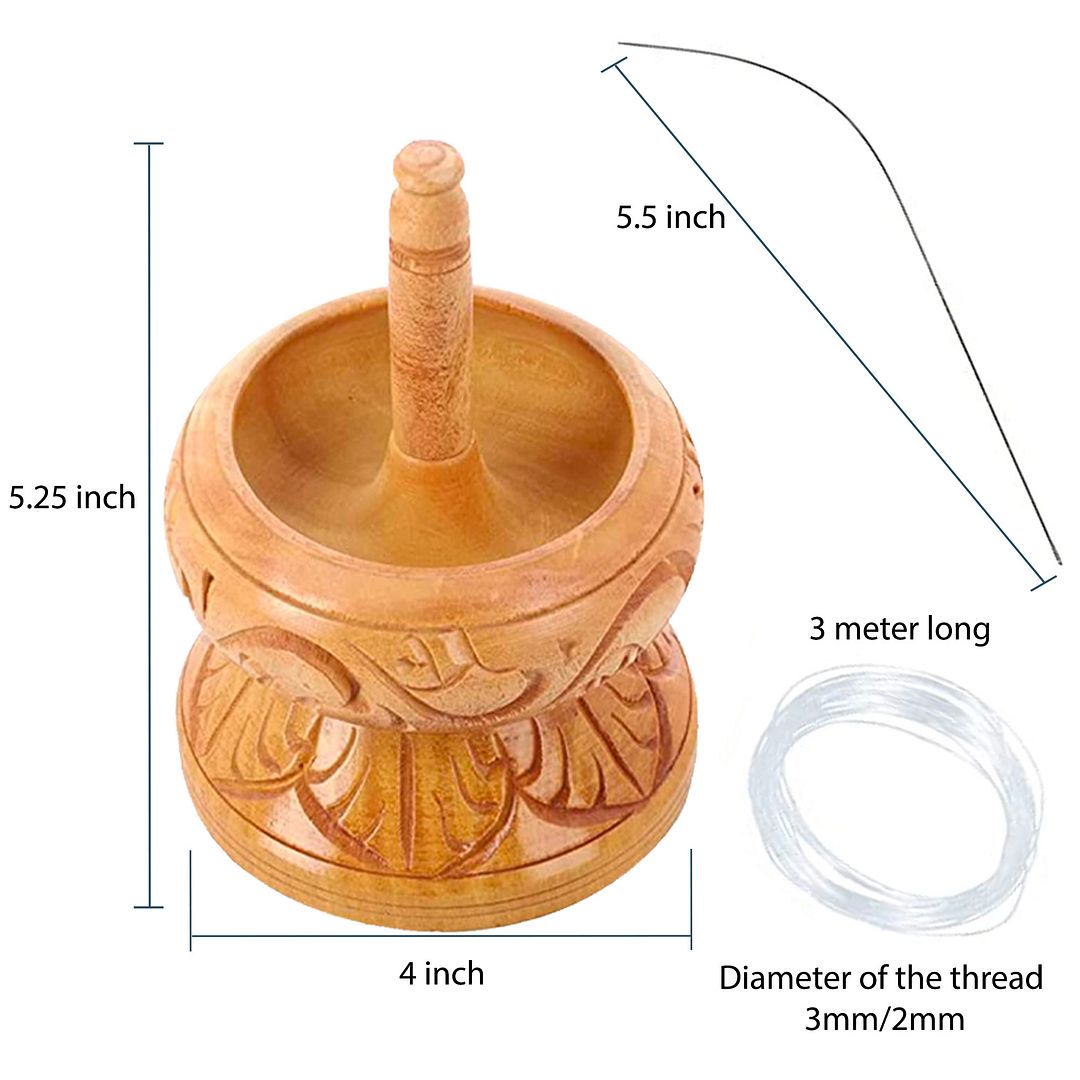 Bead Spinner Kit with 2 Big Eye Needles & Accessories - Picture 46 of 64
